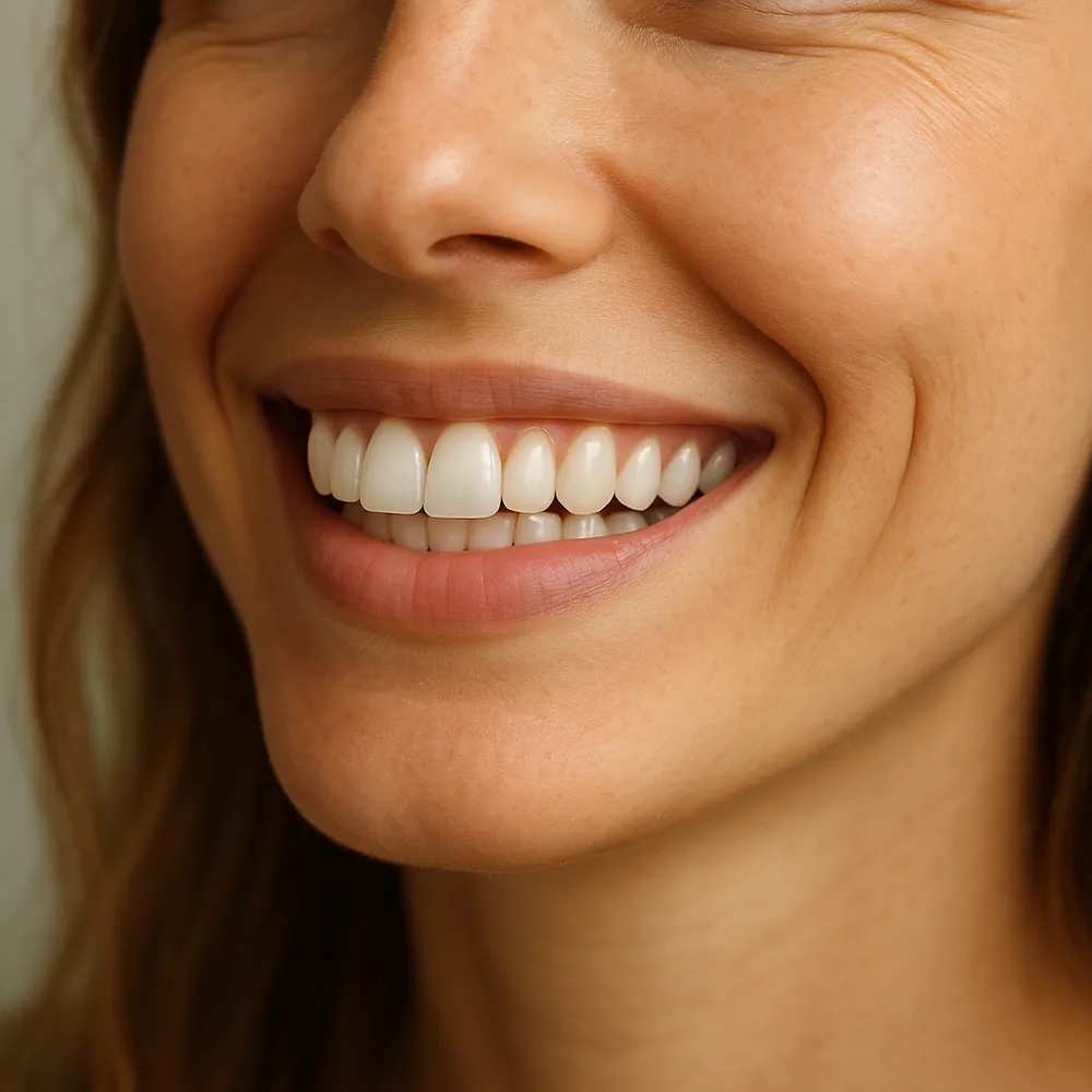 Dental shade guide and polished cosmetic dentistry instruments